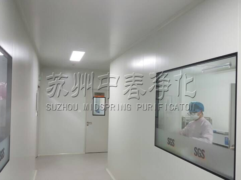 某國(guó)際第三方檢測(cè)-SGS十萬級(jí)無菌室工程